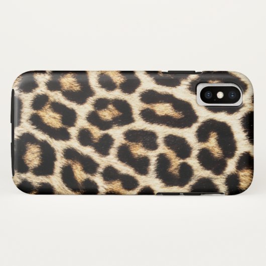 Leopard Case-Mate PhoneCase, Apple iPhone X,タフ iPhoneケース (裏面(横))