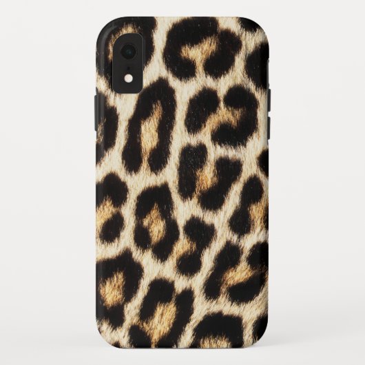 Leopard CaseMate PhoneCase, Apple iPhone XR, Tack Case-Mate iPhoneケース (裏面)