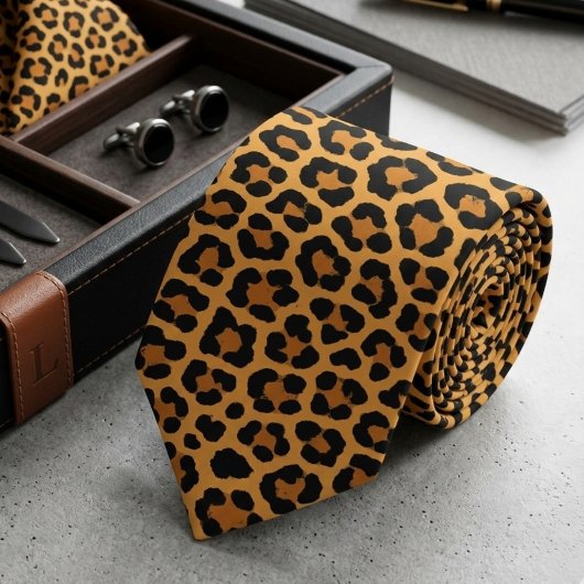 Leopard / Cheetah Print ネクタイ