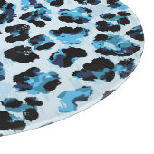 Leopard Cheetah Skin:水彩ヴィンテージ絞り染め カッティングボード (角)