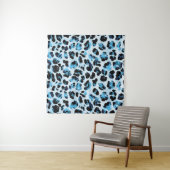 Leopard Cheetah Skin:水彩ヴィンテージ絞り染め タペストリー (インサイチュ)