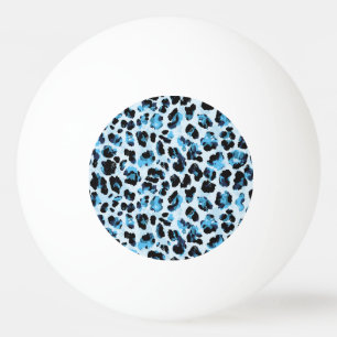 Leopard Cheetah Skin：水彩ヴィンテージ絞り染め 卓球ボール