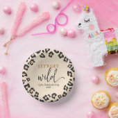 Leopard Cheetah Wild Bachelorette Weekend Party ペーパーボウル (パーティー)