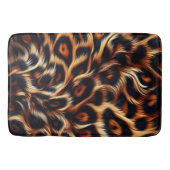 Leopard Edge:シャワーにしゃれているエキゾチックを追加 バスマット (正面)
