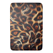 Leopard Edge:シャワーにしゃれているエキゾチックを追加 バスマット (正面縦)