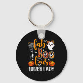 Leopard Fab Boo Lous Lunch Lady Matching Group Tee キーホルダー (正面)