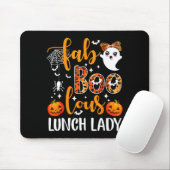 Leopard Fab Boo Lous Lunch Lady Matching Group Tee マウスパッド (マウス)