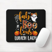 Leopard Fab Boo Lous Lunch Lady Matching Group Tee マウスパッド (マウス)