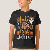 Leopard Fab Boo Lous Lunch Lady Matching Group Tee Tシャツ (正面)