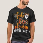 Leopard Fab Boo Lous Lunch Lady Matching Group Tee Tシャツ (正面)