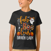 Leopard Fab Boo Lous Lunch Lady Matching Group Tee Tシャツ (正面)