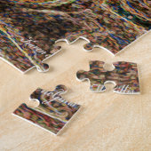 Leopard Frogs Pop Art ジグソーパズル (側面)