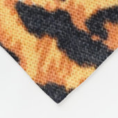 leopard fur as backgroundleopard,pattern,print,ski フリースブランケット (角)