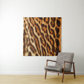 Leopard fur textures. Animal print タペストリー (インサイチュ(横))
