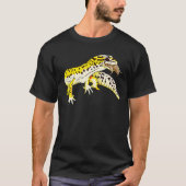 Leopard Gecko For Gecko Tシャツ (正面)