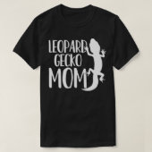 Leopard Gecko Mom Lizard Reptile  Tシャツ (デザイン正面)