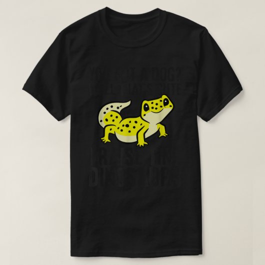 Leopard Gecko Owner Leopard Gecko Pet Leopard Geck Tシャツ (デザイン正面)