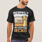 Leopard Gecko Tシャツ (正面)