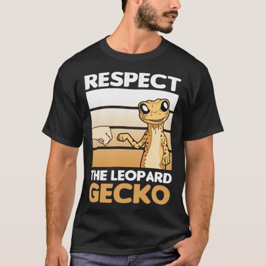 Leopard Gecko Tシャツ (正面)