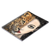Leopard Girl - Emotion Notebook - 絵画's ノートブック (左側)