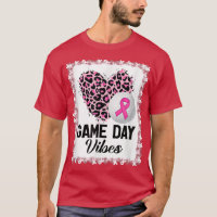 Leopard Golf Game Day Vibes Breast Cancer Awarenes