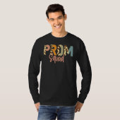 Leopard Graphic Prom Squad 2022シニアグラッドグレーター Tシャツ (正面フル)