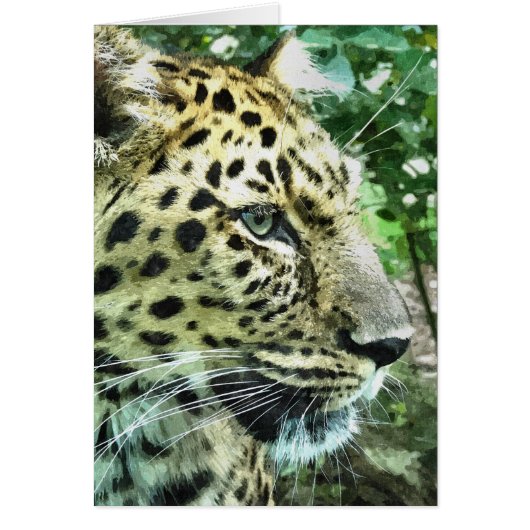 LEOPARD Greetingsカード (正面)