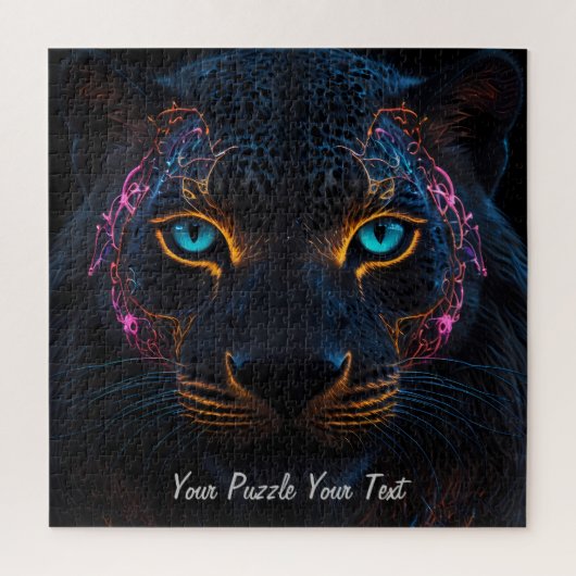 Leopard Guardian ジグソーパズル (縦)