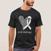 Leopard Heart Hypoxic Ischemic Encephalopathy Awar Tシャツ (正面)
