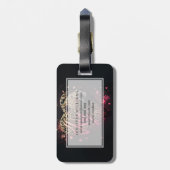 Leopard Heart Love Graffiti Art                    ラゲッジタグ (裏面縦)