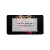 Leopard Heart Love Graffiti Art                    ラベル (正面)