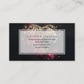 Leopard Heart Love Graffiti Art                    名刺 (裏面)