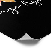 Leopard Hearts Matching Valentines Day For Cargo  ポスター (角)