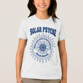 Leopard I In You信じ先生テスト日の贈り物 トライブレンドＴシャツ (正面)