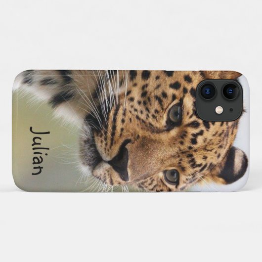 Leopard Iphoneケース Case-Mate iPhoneケース (裏面(横))