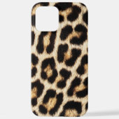Leopard iPhone 12 Pro MaxSlim Fitケース、光沢 iPhoneケース (裏面)