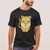 Leopard Jaguar African Leopard Costume Tシャツ (正面)