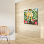Leopard Large Canvas Print キャンバスプリント