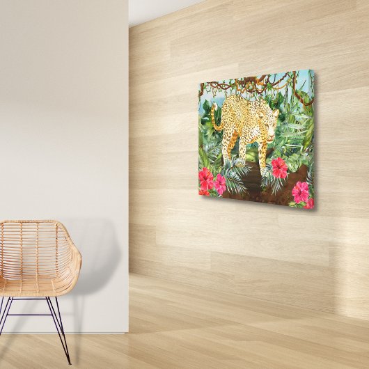 Leopard Large Canvas Print キャンバスプリント