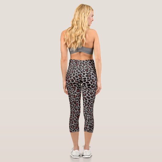 leopard Leggings カプリレギンス (裏面)