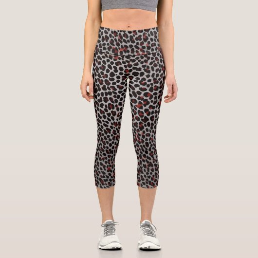 leopard Leggings カプリレギンス (正面)