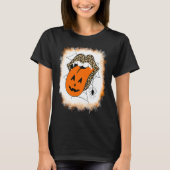 Leopard Lips Halloween Lips Vampire Mouth Pumpkin  Tシャツ (正面)