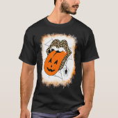 Leopard Lips Halloween Lips Vampire Mouth Pumpkin  Tシャツ (正面)