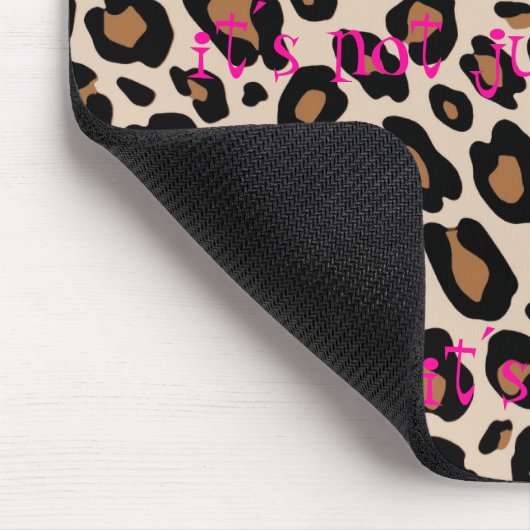 *Leopard Look* マウスパッド (コーナー)