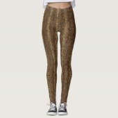 Leopard Love - Power Yoga Leggings レギンス (正面)