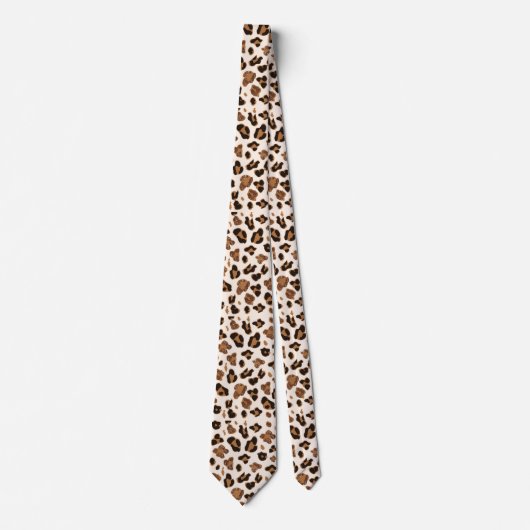 Leopard necktie ネクタイ (正面)