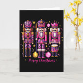 Leopard Nutcracker Nk Christmas 2024 Xmas Pajamas  カード (黄色い花)