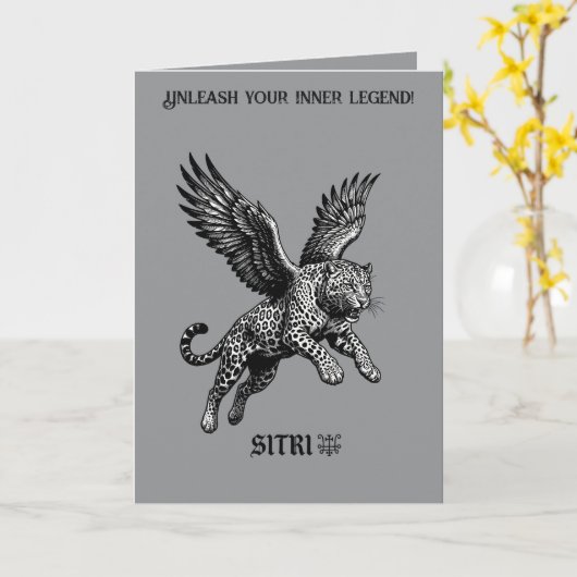 Leopard of Legends Sitri Ascends カード (黄色い花)