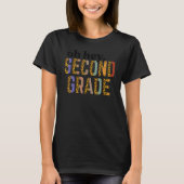 Leopard Oh Hey Second Grade 2nd First Day Of Schoo Tシャツ (正面)