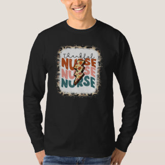 Leoparđ One Thankful Nurse Blessed Nurse Fall Than Tシャツ